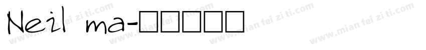 Neil ma字体转换